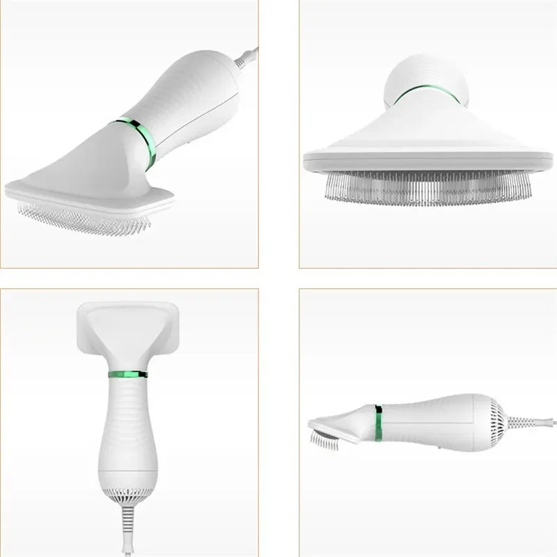 Spazzola Asciugacapelli per Cani e Gatti 2 in 1